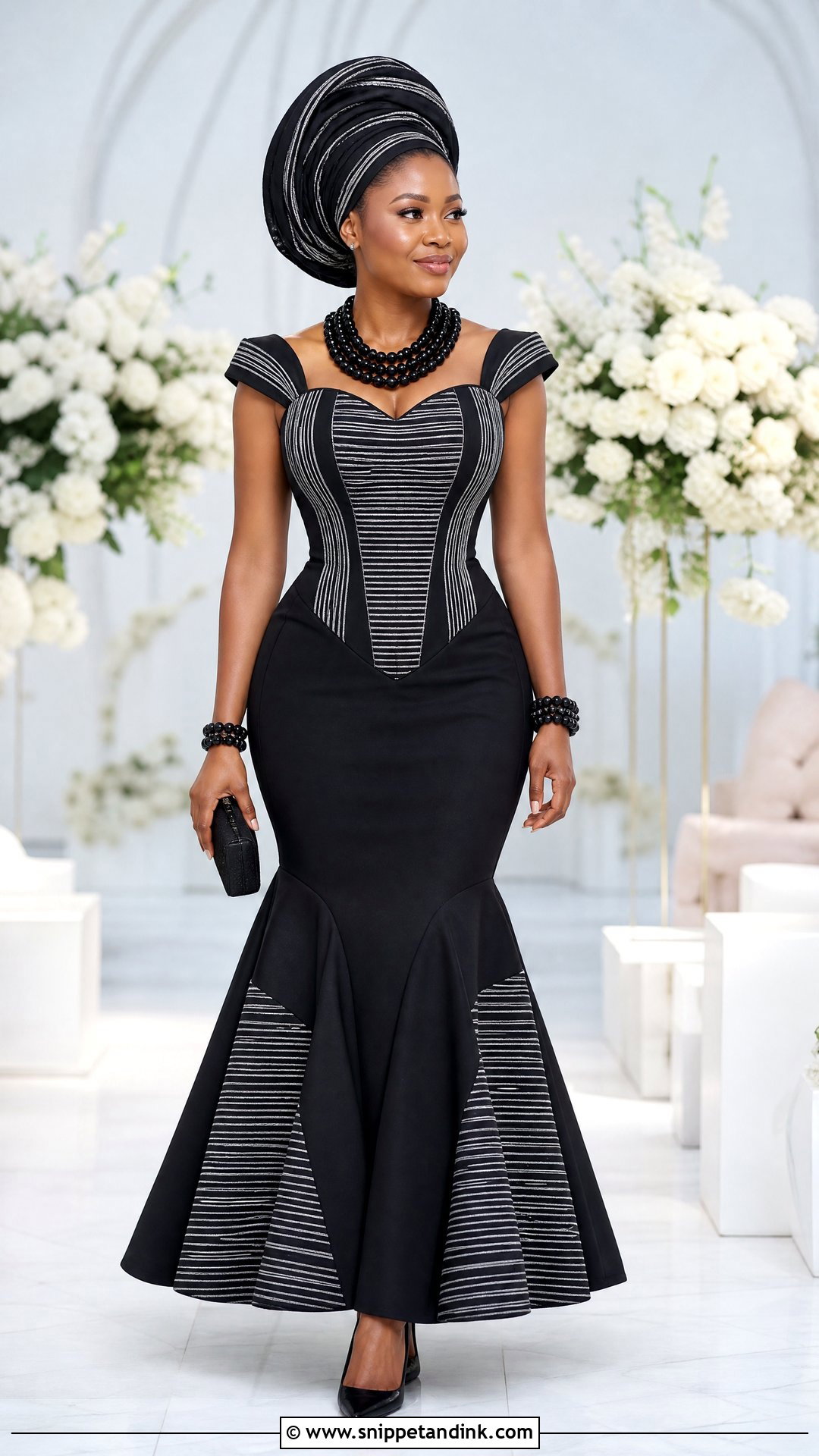 Black Venda Wedding Dress - Snippet and Ink - 20 Venda Wedding Dresses