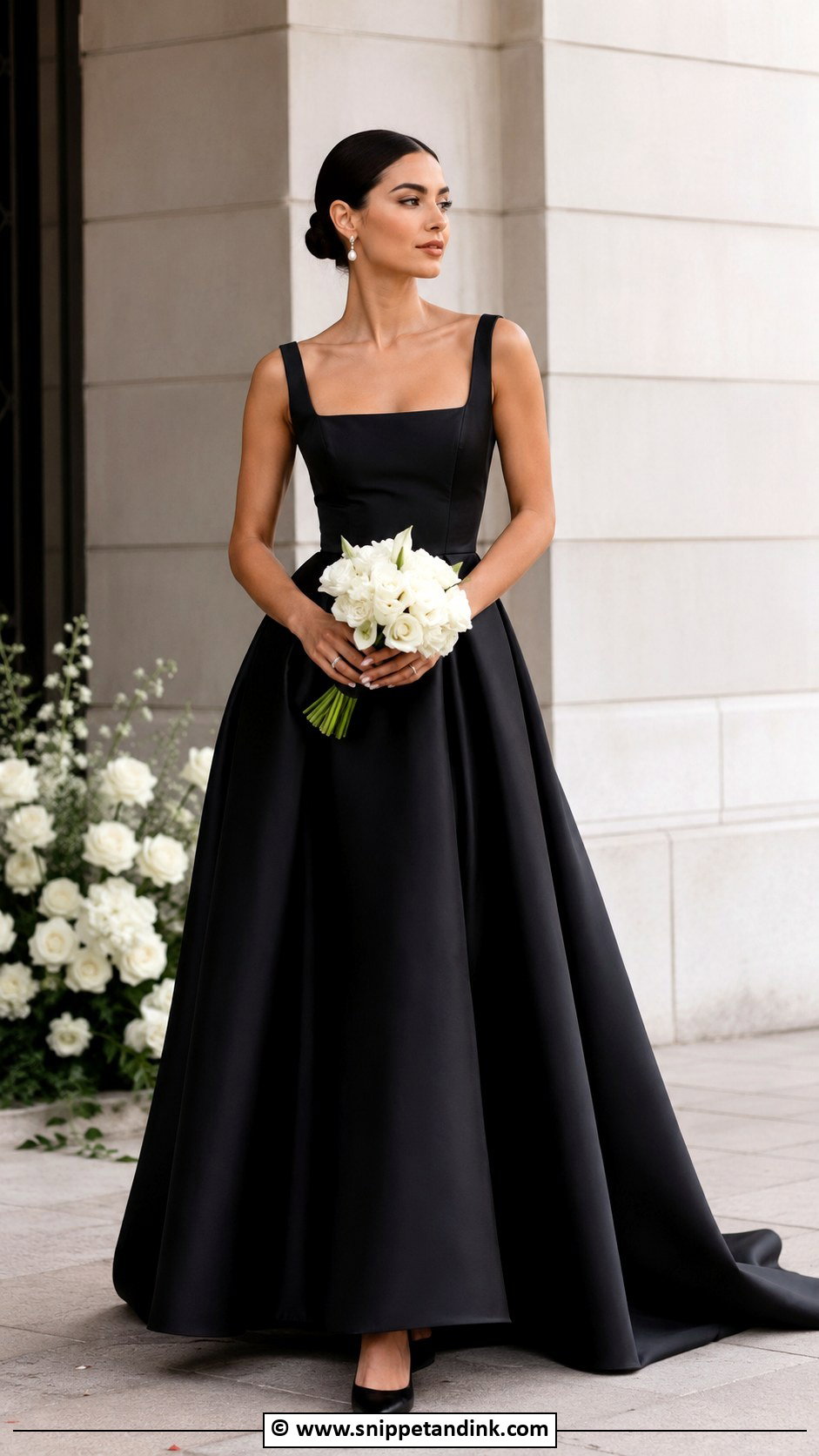 Black Wedding Dress - Snippet and Ink - 25 Untraditional Wedding Dress Ideas