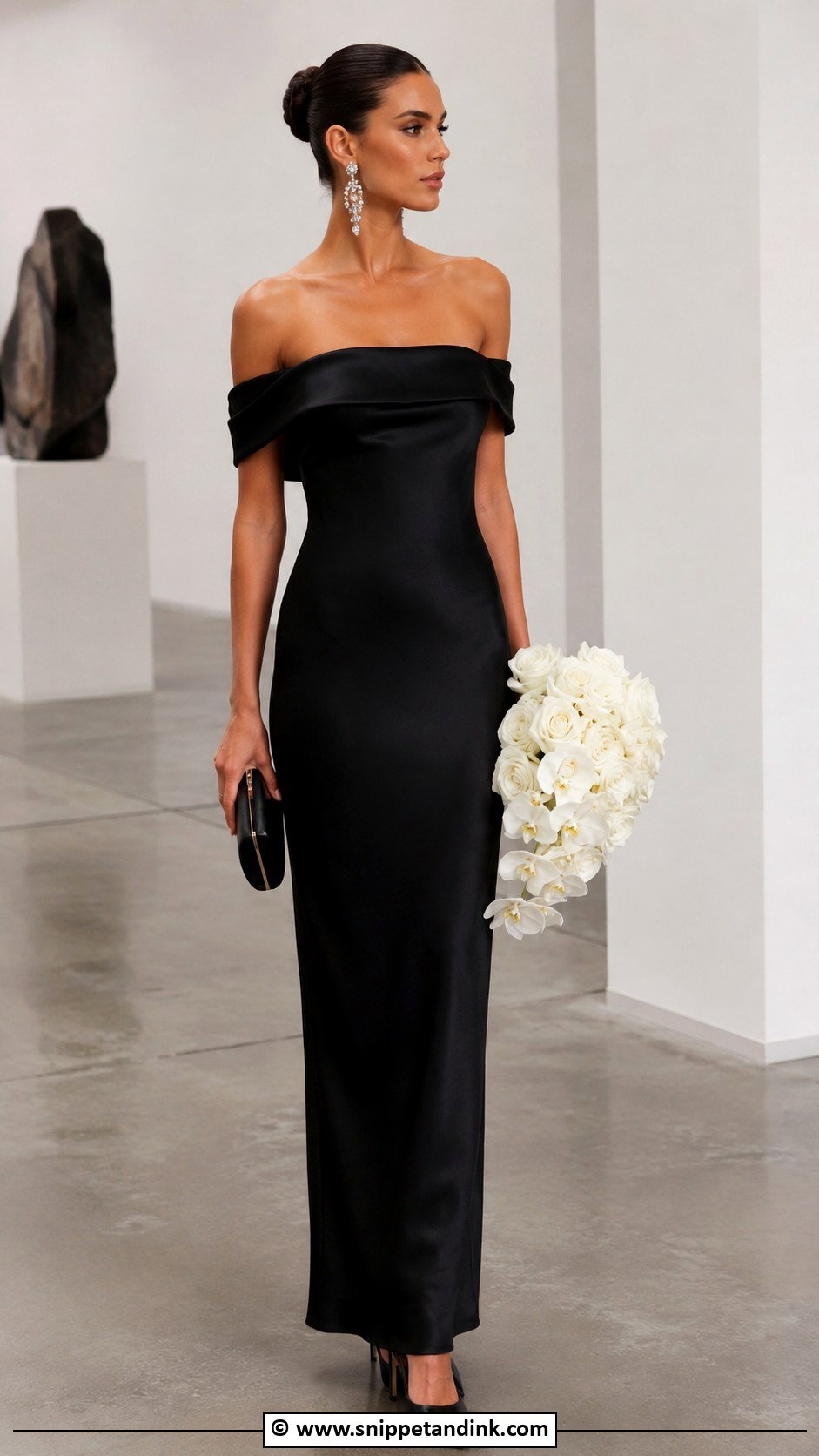 Black Wedding Dress - Snippet and Ink - 30 Non Traditional Wedding Dress Ideas
