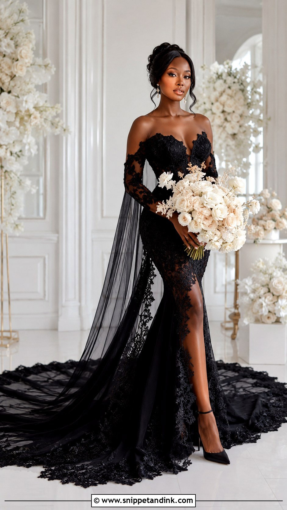 Black Wedding Dress For Black Women - Snippet and Ink - 30 Wedding Dress Black Women Ideas