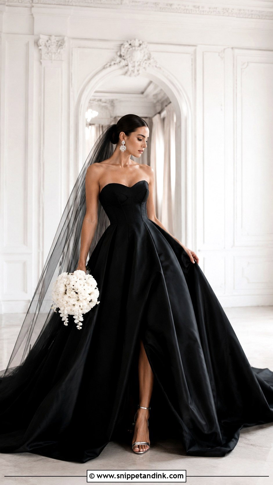 Black Wedding Dress Photo - Snippet and Ink - 20 Wedding Dress Photos Ideas
