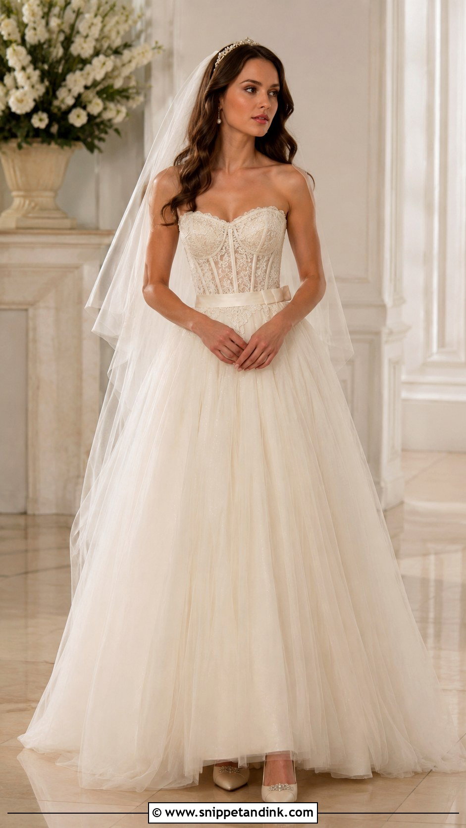 Blair Waldorf Corset Wedding Dress - Snippet and Ink - 25 Blair Waldorf Wedding Dress Ideas