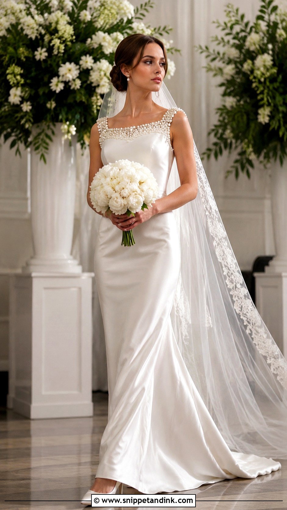 Blair Waldorf Pearl Wedding Dress - Snippet and Ink - 25 Blair Waldorf Wedding Dress Ideas
