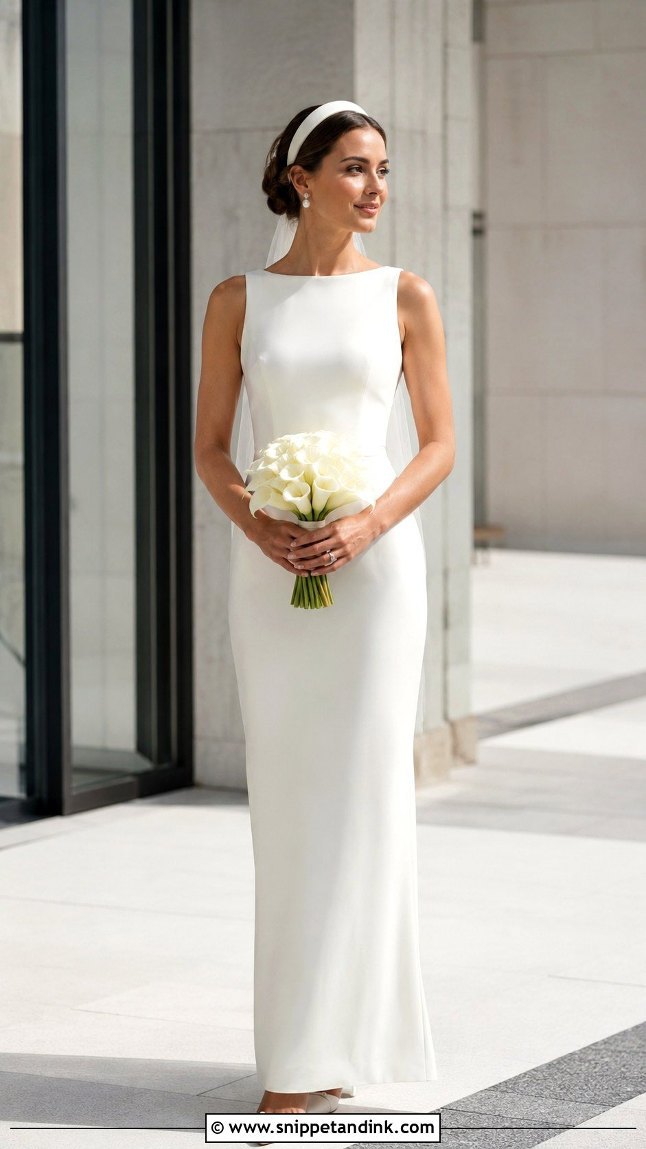 Blair Waldorf Simple Wedding Dress - Snippet and Ink - 25 Blair Waldorf Wedding Dress Ideas
