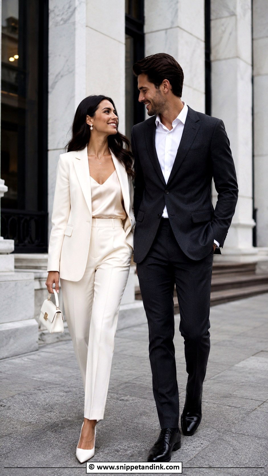 Blazer And Trousers Pre Wedding Outfit - Snippet and Ink - 30 Pre Wedding Clothes Idea Ideas