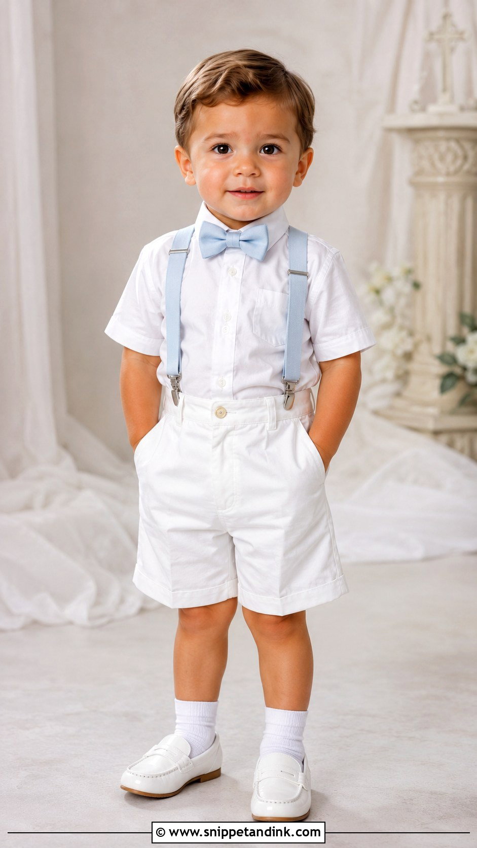 Blue And White Boy Baptism Outfit - Snippet and Ink - 25 Boy Baptism Outfit Ideas