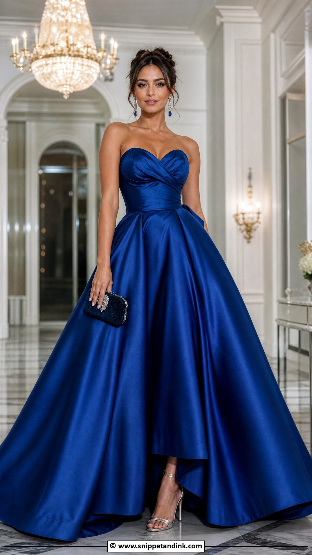 Blue Ball Gown - Snippet and Ink - 35 Ball Gown Ideas