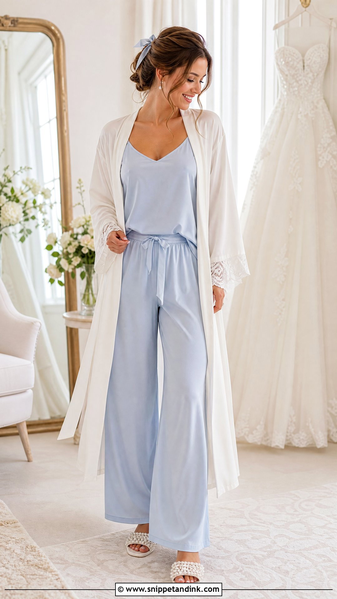 Blue Bridal Lingerie for Something Blue - Snippet and Ink - 20 Wedding Linger the Bride Ideas