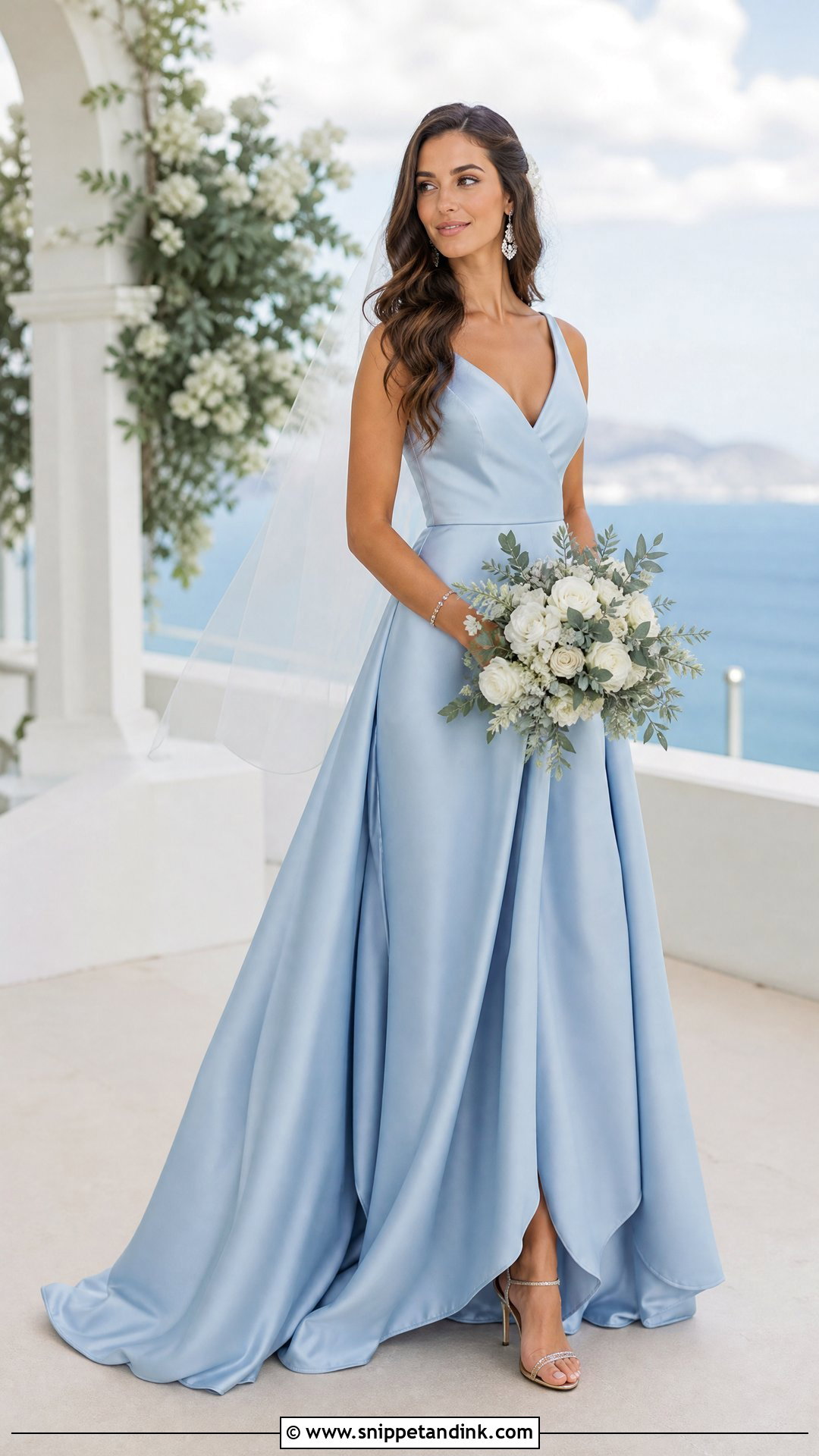 Blue Wedding Dress - Snippet and Ink - 25 New Wedding Dresses