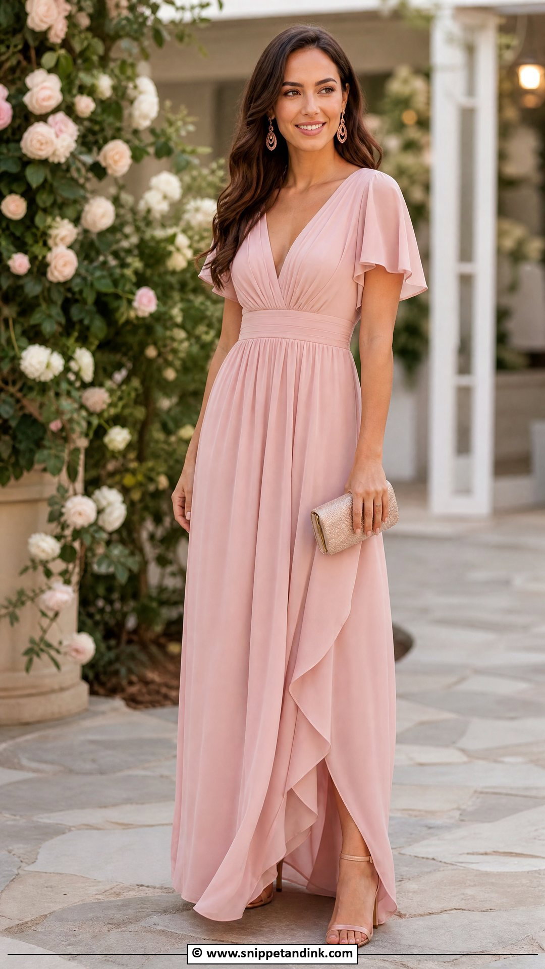 Blush Pink Dress For Wedding - Snippet and Ink - 35 Dress for Wedding Ideas
