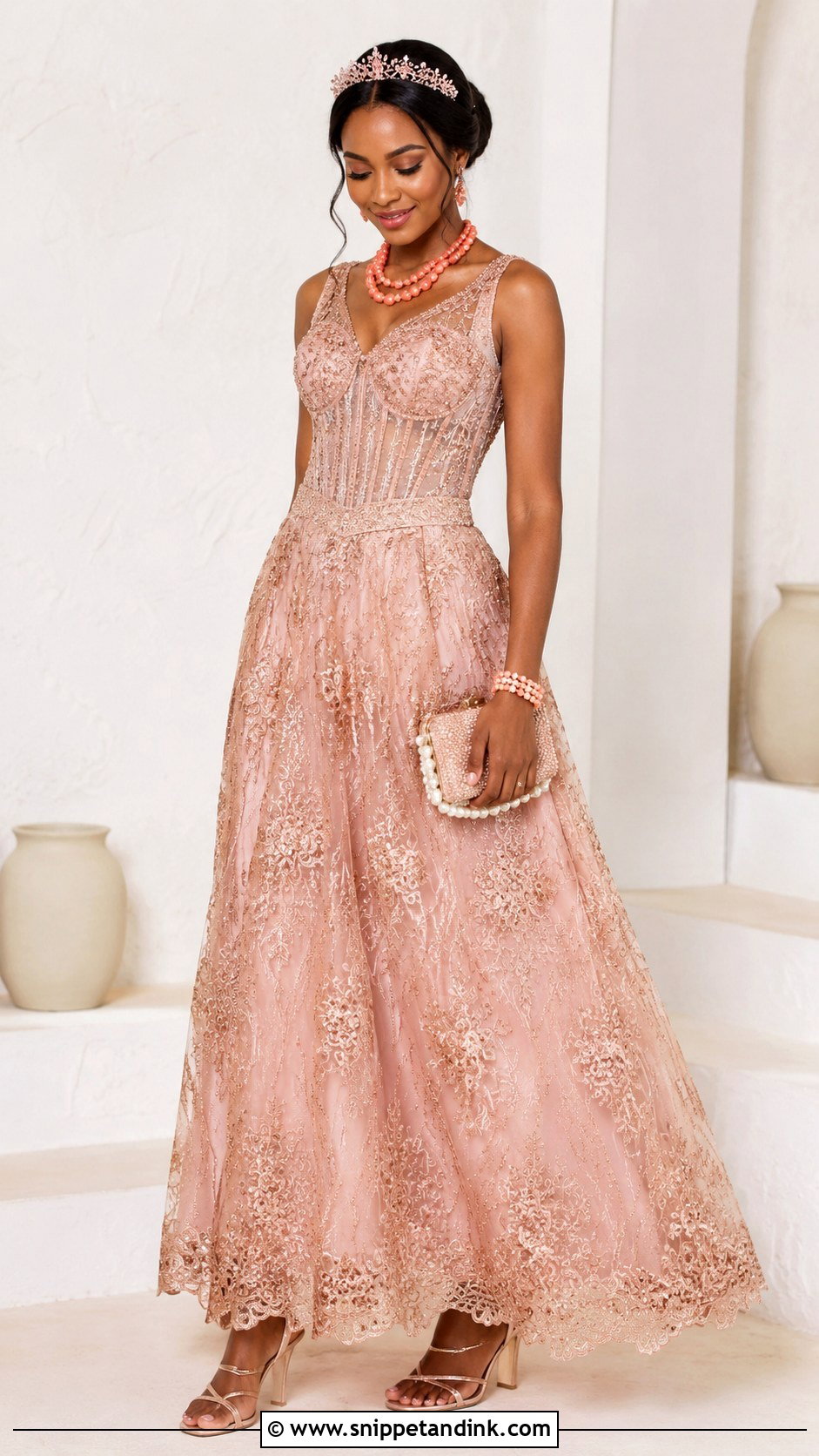 Blush Pink George Outfit For Bride - Snippet and Ink - 20 George Outfit for Bride Ideas