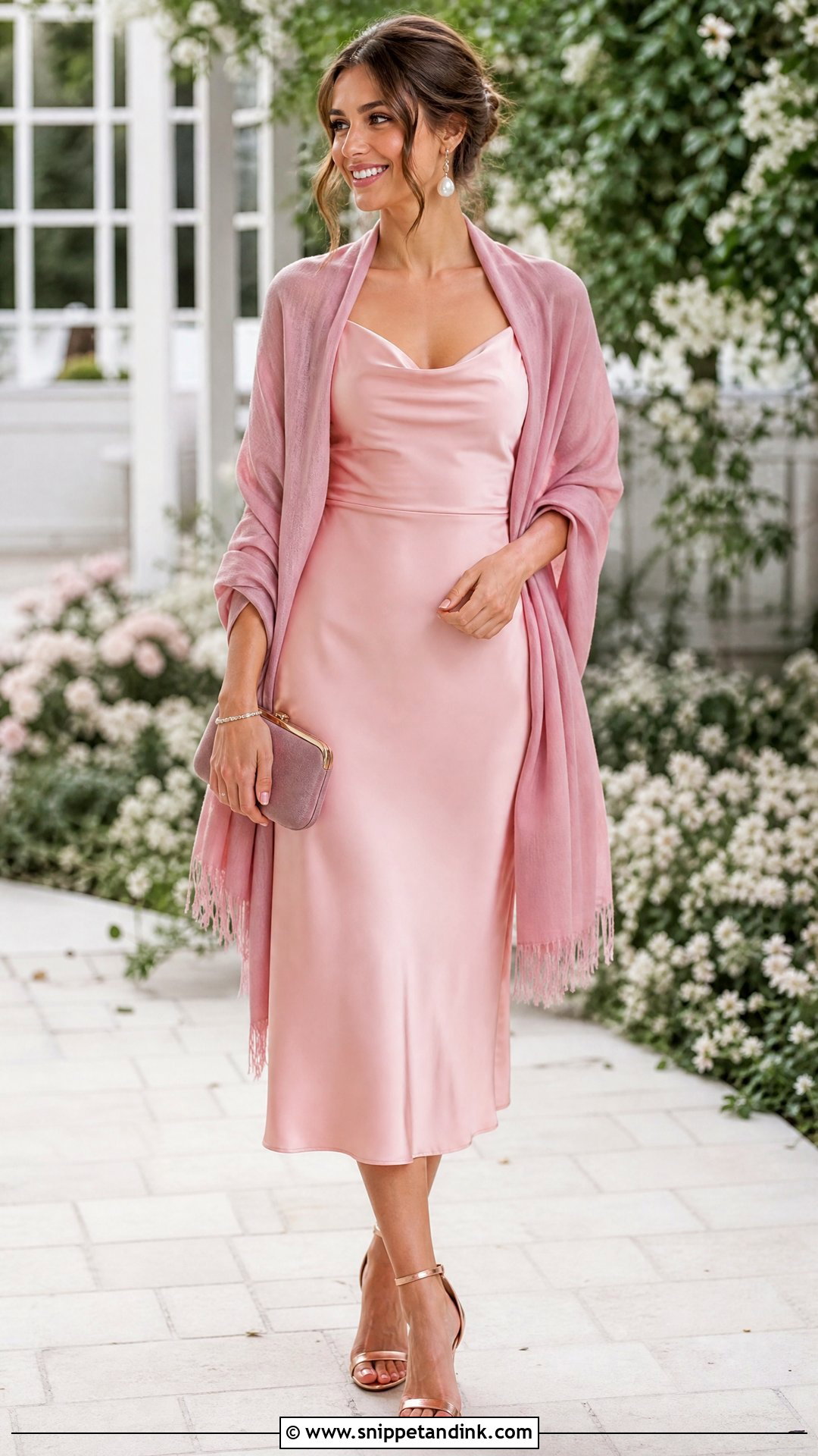 Blush Pink Sister Wedding Dress - Snippet and Ink - 20 Sister Wedding Dresses