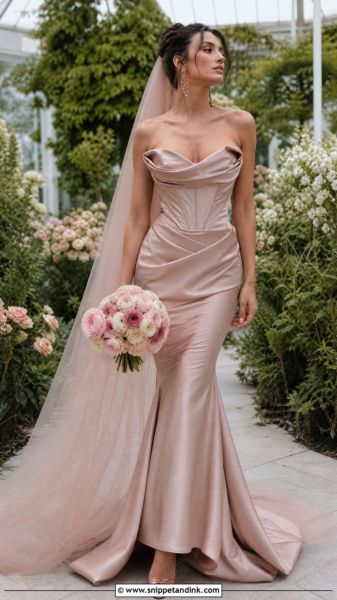 Blush Vivienne Westwood Mermaid Wedding Dress - Snippet and Ink - 20 Vivienne Westwood Wedding Dress Mermaid Ideas