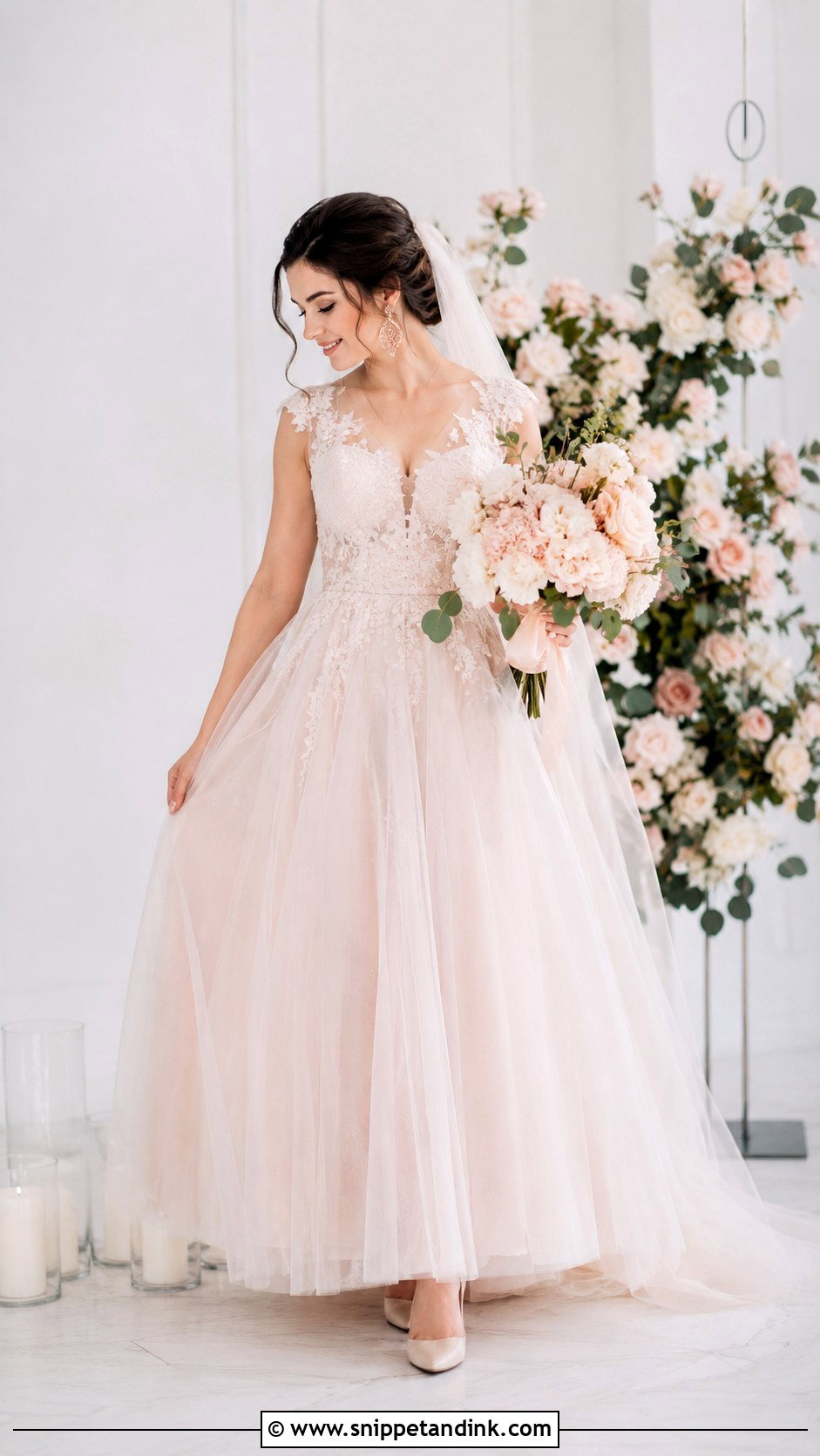 Blush Wedding Dress - Snippet and Ink - 25 2008 Wedding Dresses