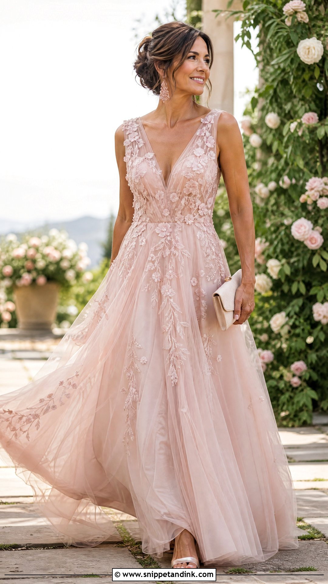 Blush Wedding Dress - Snippet and Ink - 20 Wedding Dresses for Second Marriage