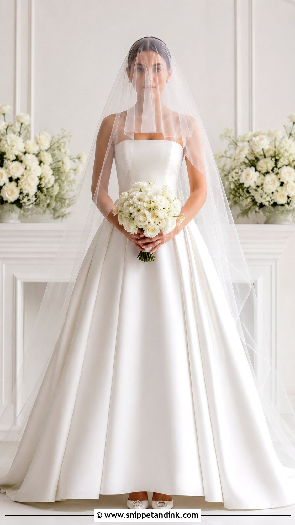 Blusher Custom Veil - Snippet and Ink - 25 Custom Veil Ideas