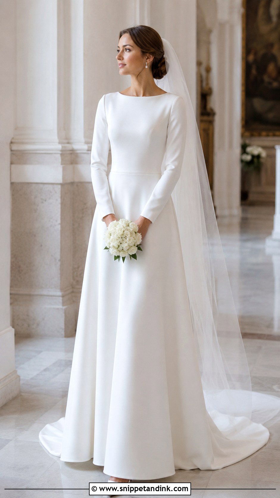 Boat Neck Top and Maxi Bridal Skirt - Snippet and Ink - 20 Bridal Skirt and Top Ideas