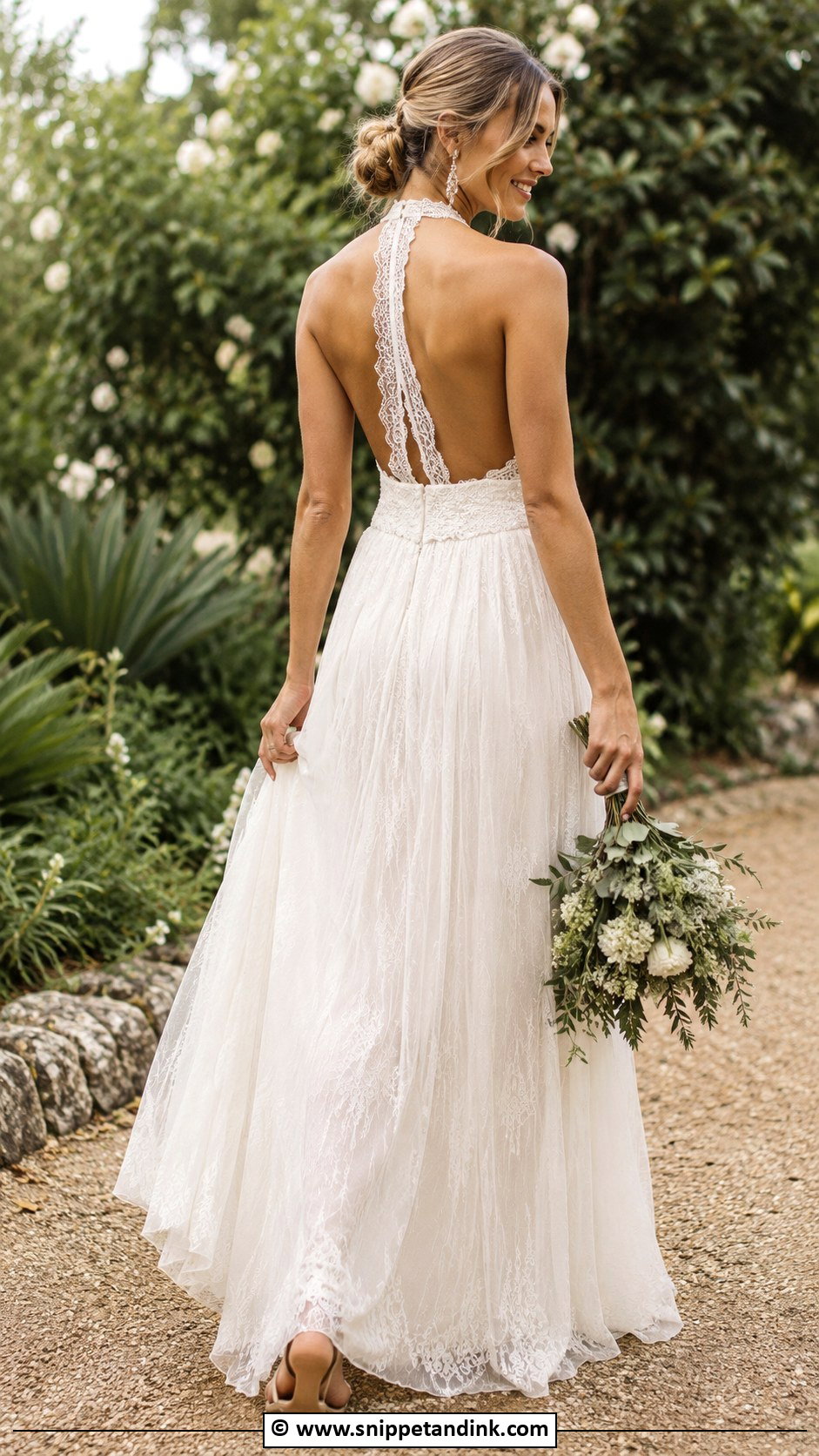 Bohemian Embroidered Wedding Dress - Snippet and Ink - 30 Bohemian Wedding Dress Ideas