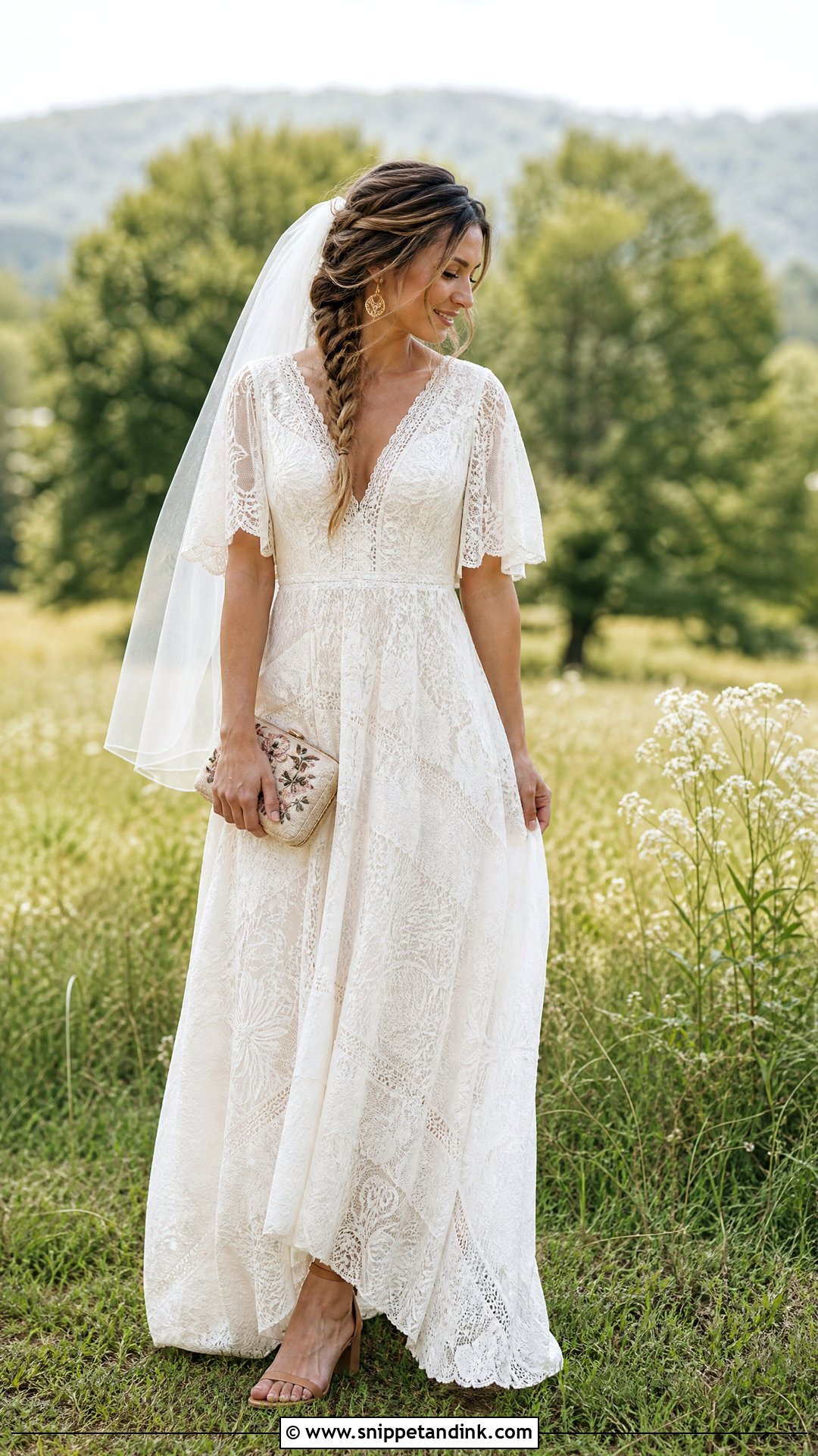Boho Bridal Dress - Snippet and Ink - 20 Bridal Women Ideas