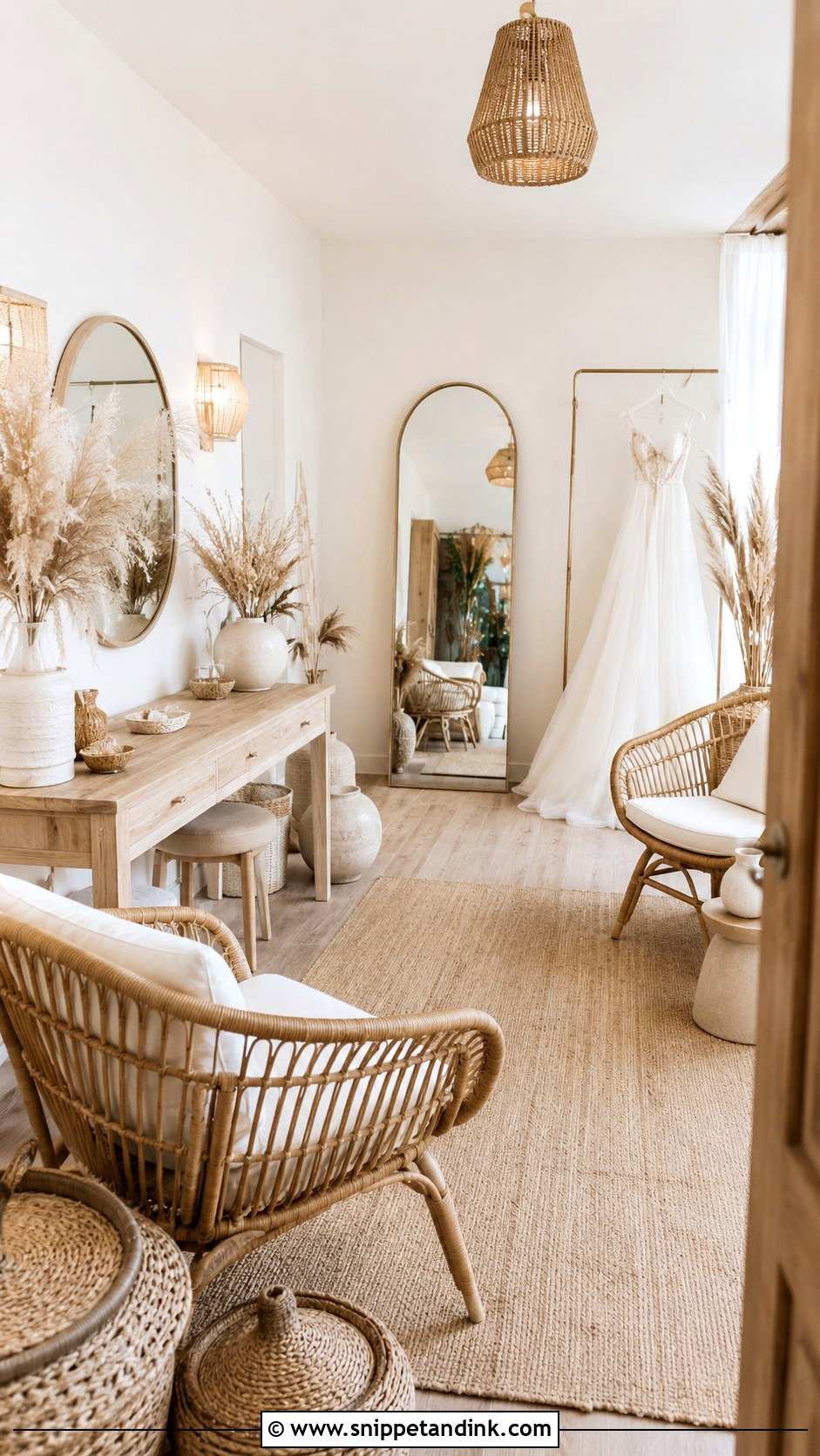 Boho Bridal Dressing Room - Snippet and Ink - 20 Bridal Dressing Room Ideas