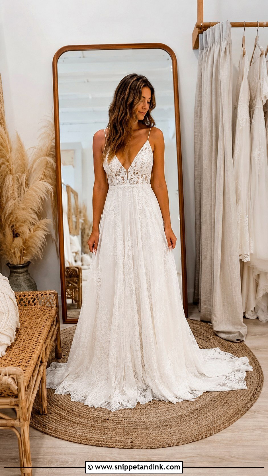 Boho Bridal Fitting Room - Snippet and Ink - 20 Bridal Fitting Room Ideas
