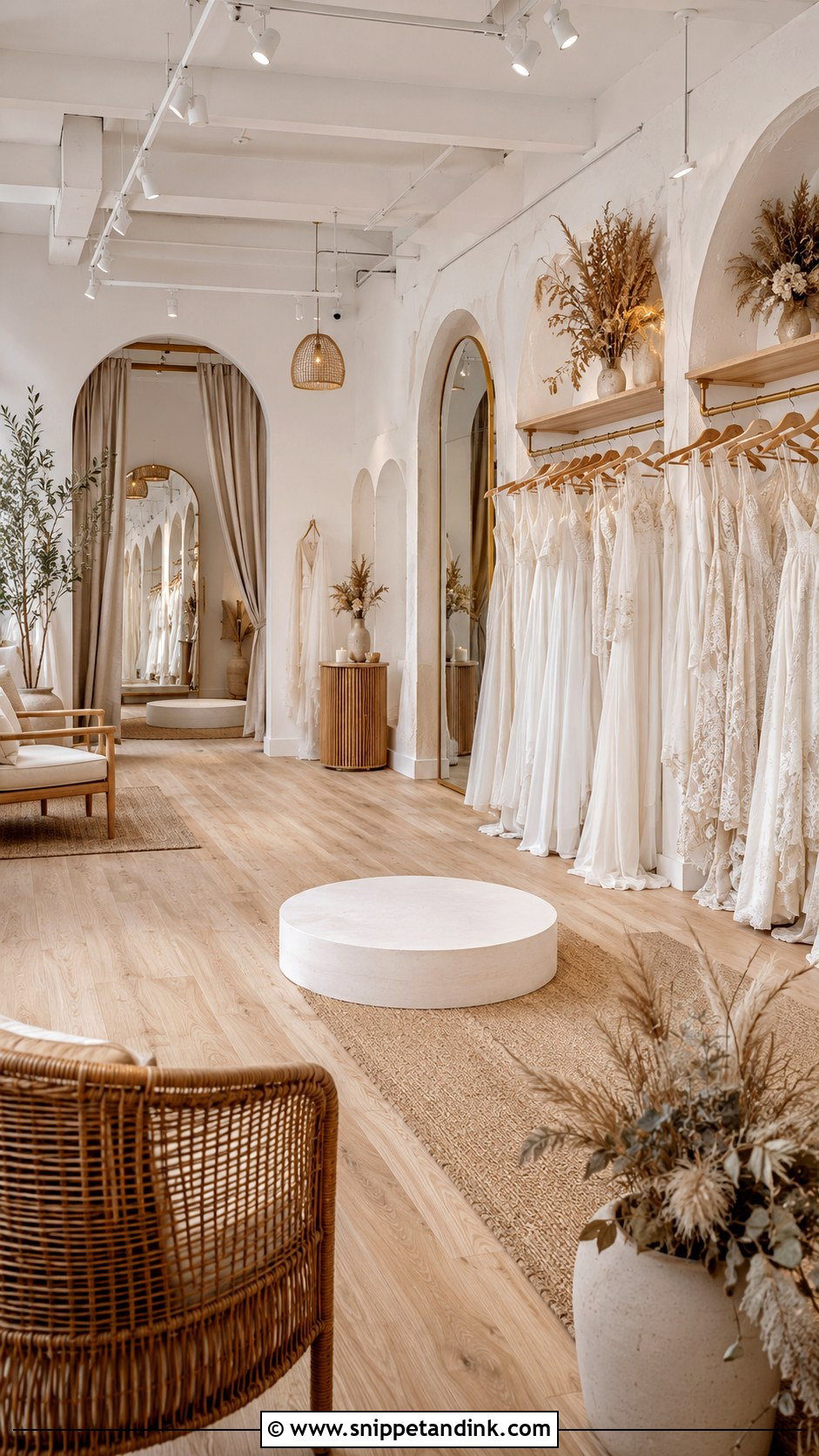Boho Bridal Salon - Snippet and Ink - 20 Bridal Salon Ideas