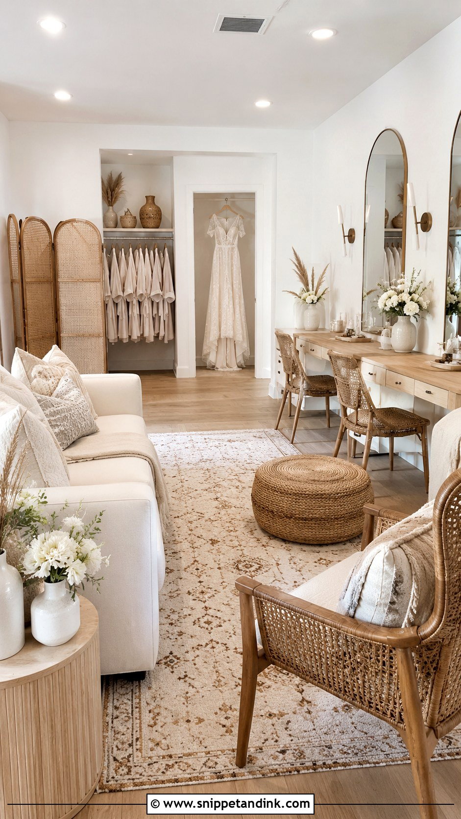 Boho Bridal Suite - Snippet and Ink - 20 Bride Suite Ideas