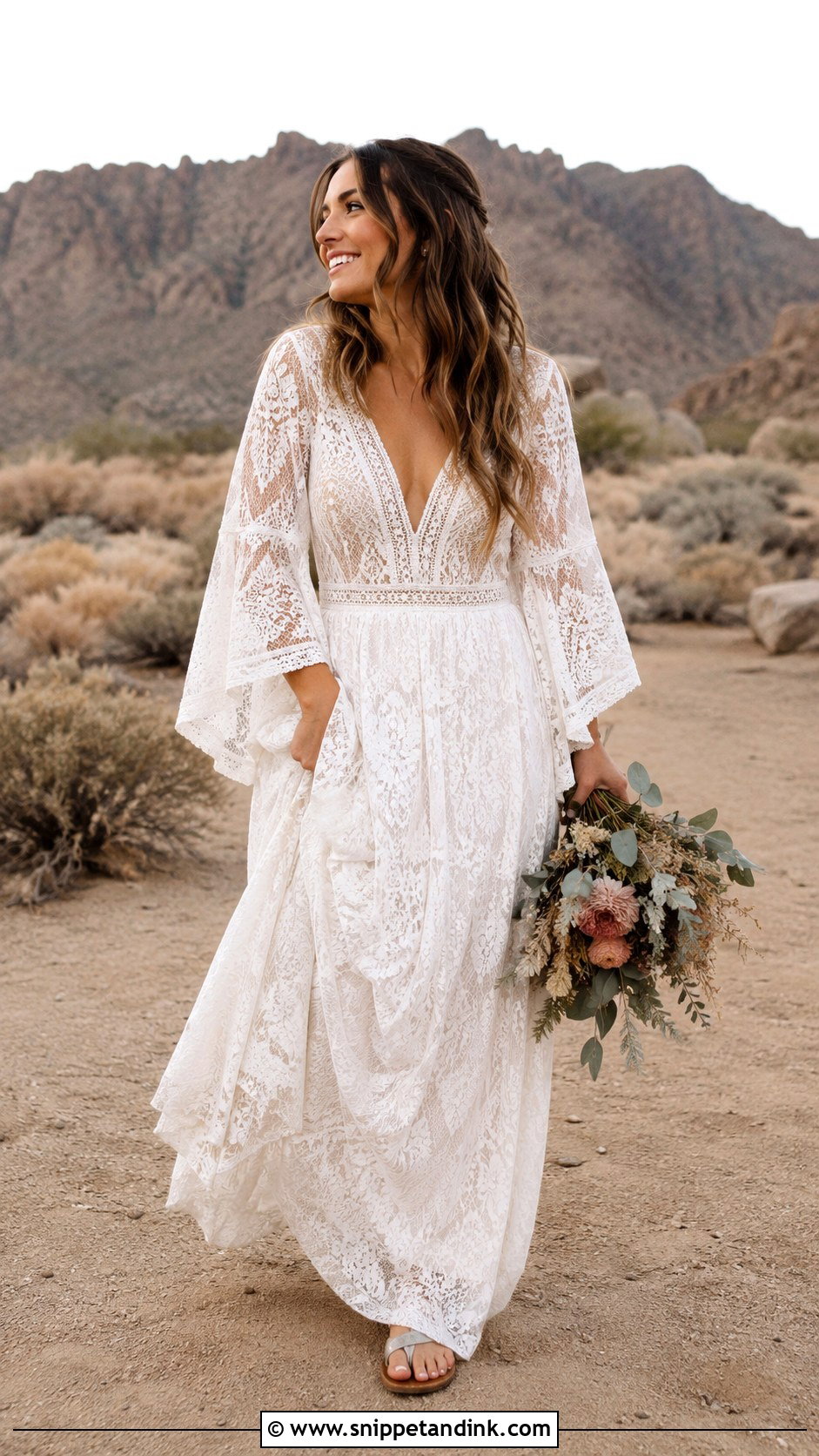 Boho Bride Dress - Snippet and Ink - 25 Bride Dress Aesthetic Ideas