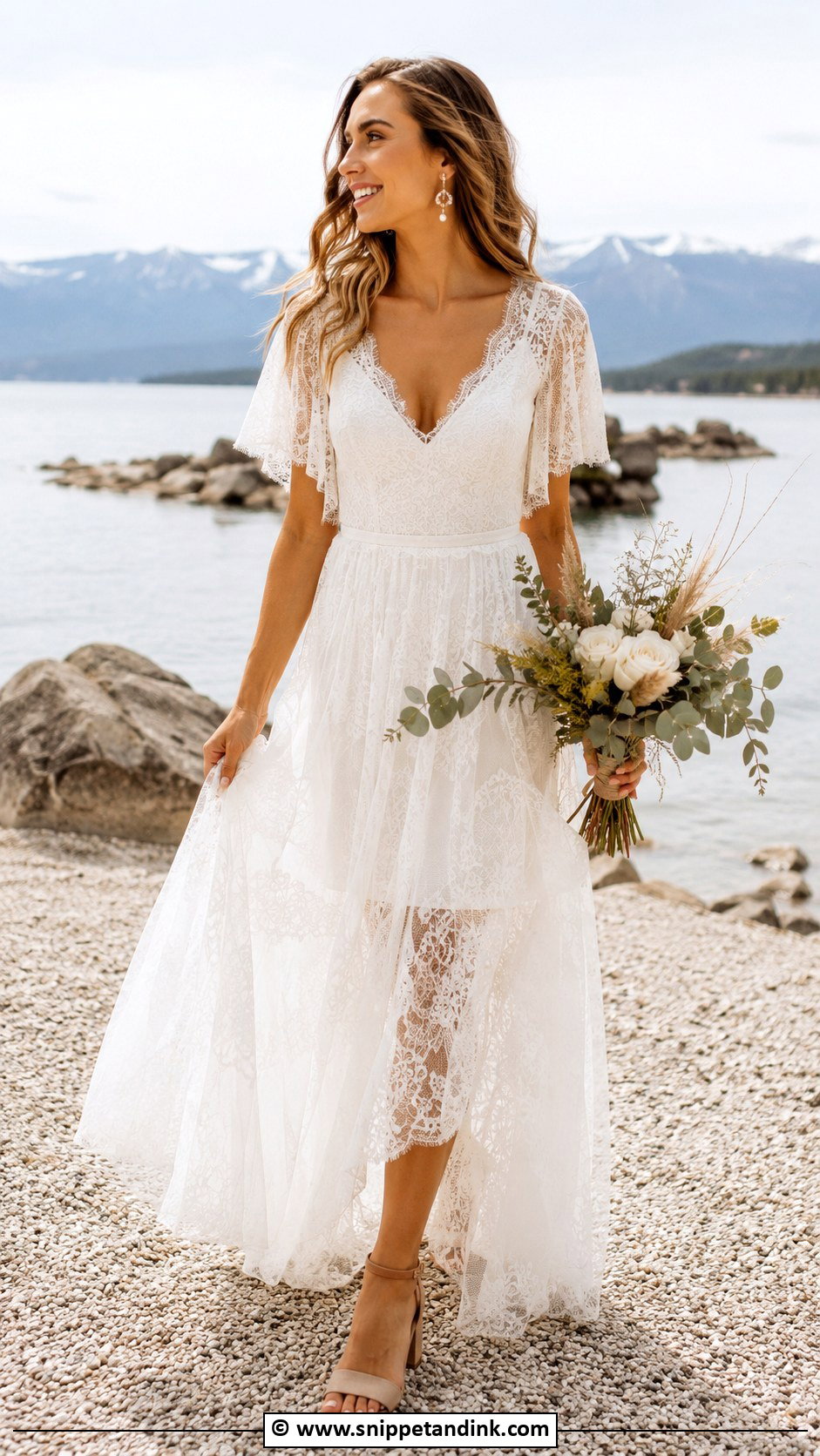 Boho Designer Wedding Dress - Snippet and Ink - 30 Designer Wedding Dresses