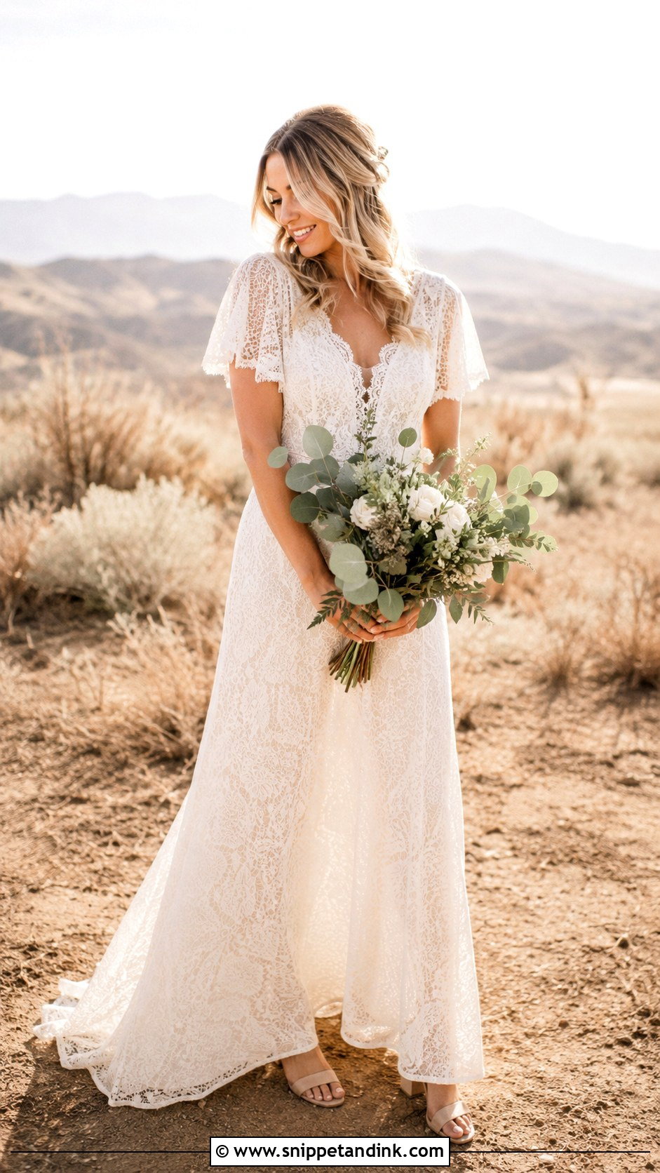 Boho Elopement Dress - Snippet and Ink - 30 Simple Elopement Dress Ideas