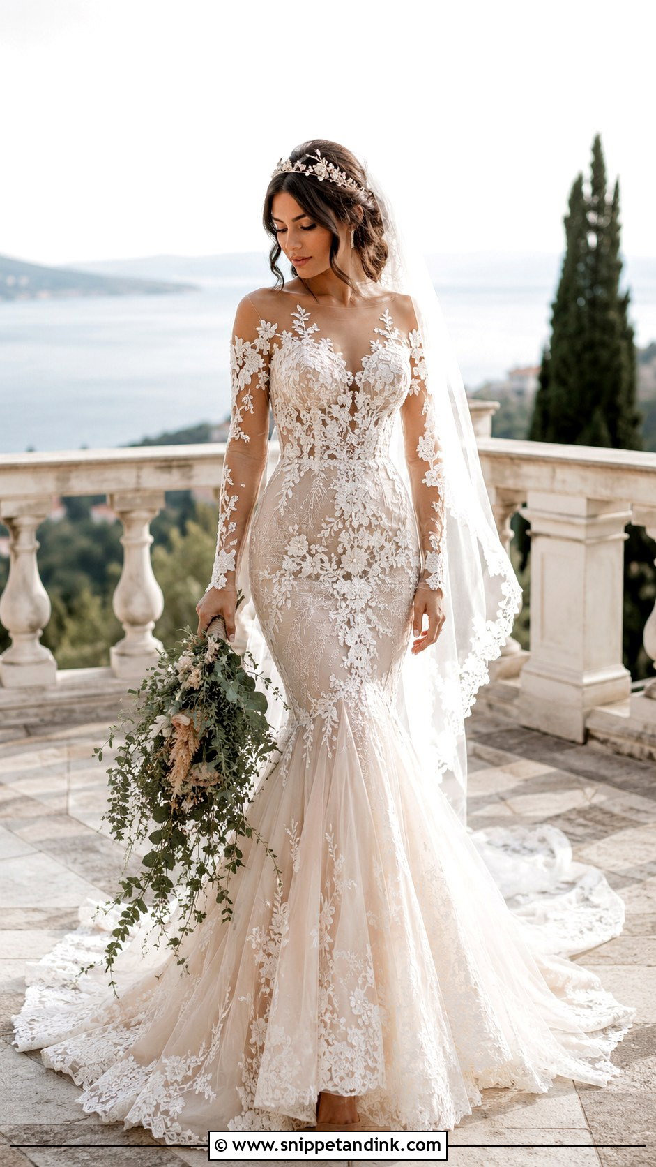 Boho Fairy Mermaid Wedding Dress - Snippet and Ink - 30 Boho Fairy Wedding Dress Ideas