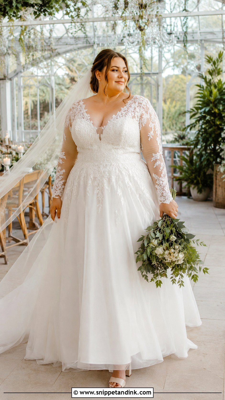 Boho Fairy Plus Size Wedding Dress - Snippet and Ink - 30 Boho Fairy Wedding Dress Ideas