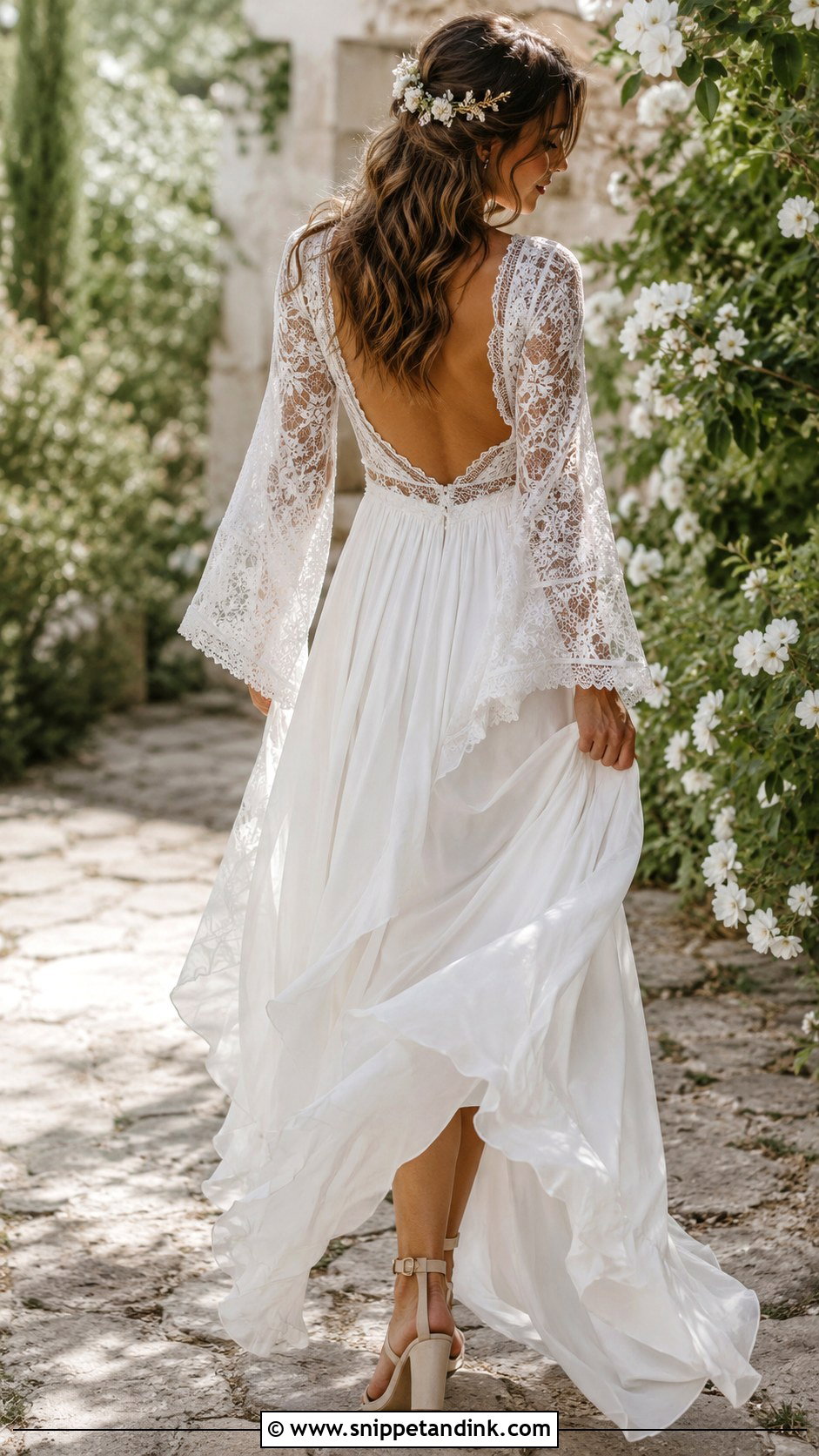Boho Fairy Wedding Dress - Snippet and Ink - 30 Whimsical Wedding Dress Fairies Ideas