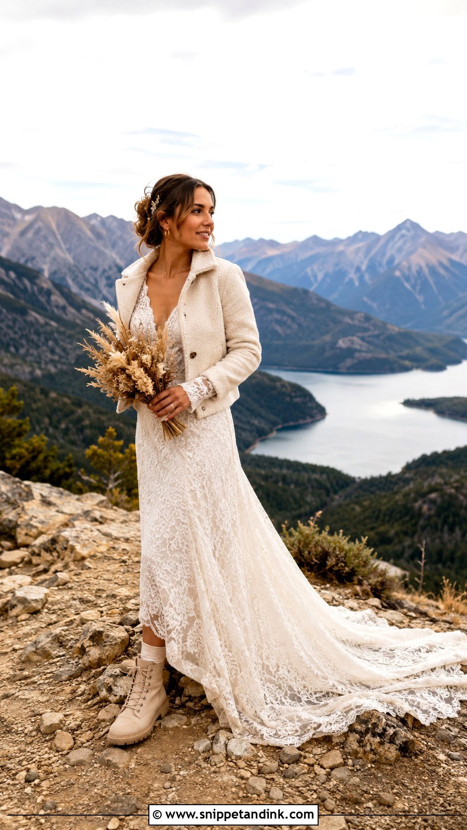 Boho Fall Elopement Wedding Dress - Snippet and Ink - 20 Boho Fall Wedding Dress Ideas