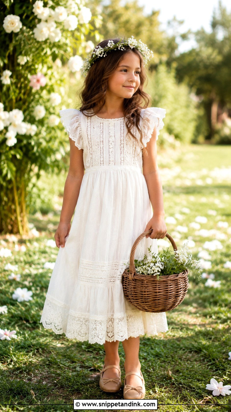 Boho Flower Girl Dress - Snippet and Ink - 25 Wedding Dress for Girls Ideas