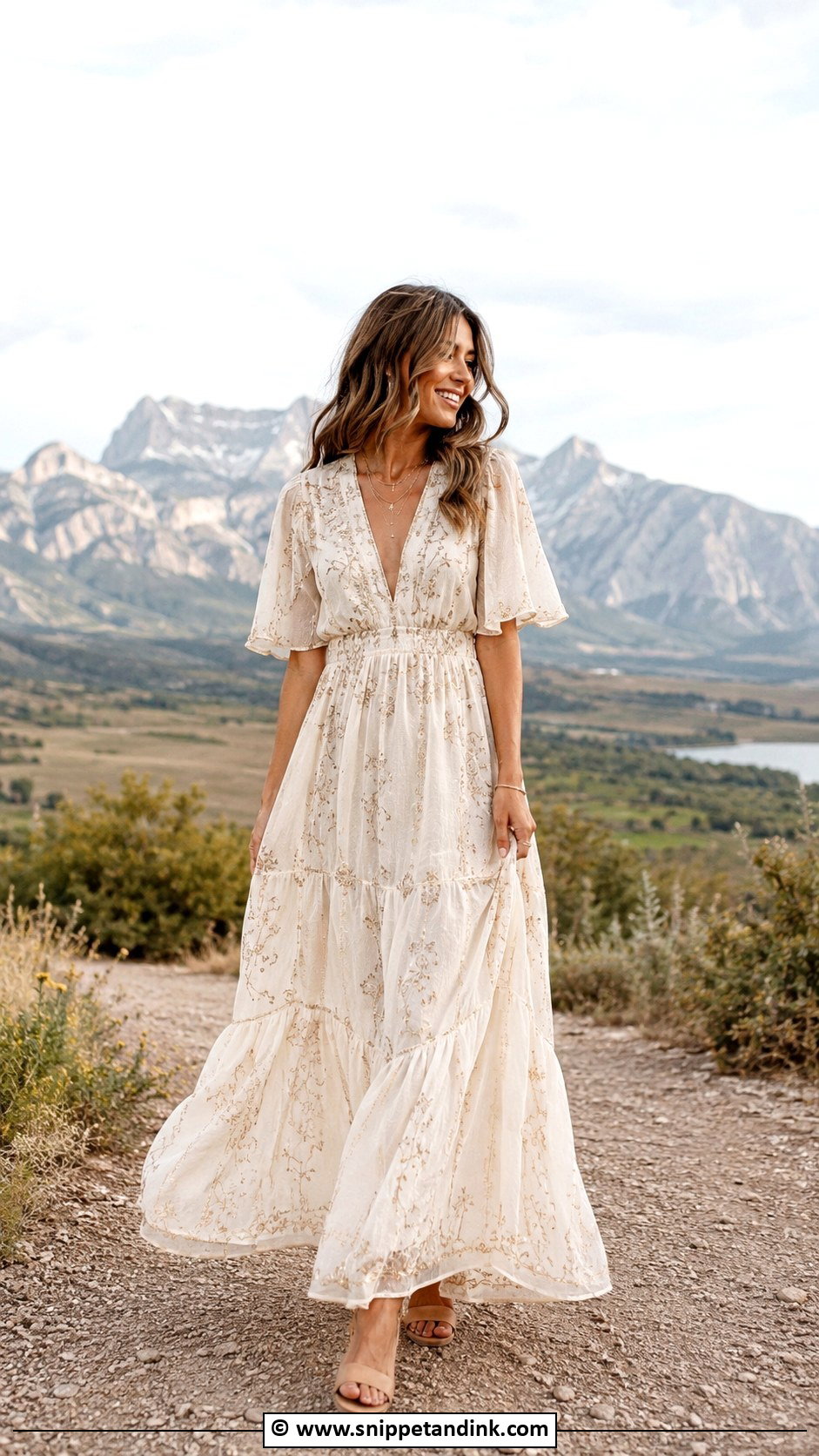 Boho Maxi Proposal Dress - Snippet and Ink - 30 Proposal Dress Ideas