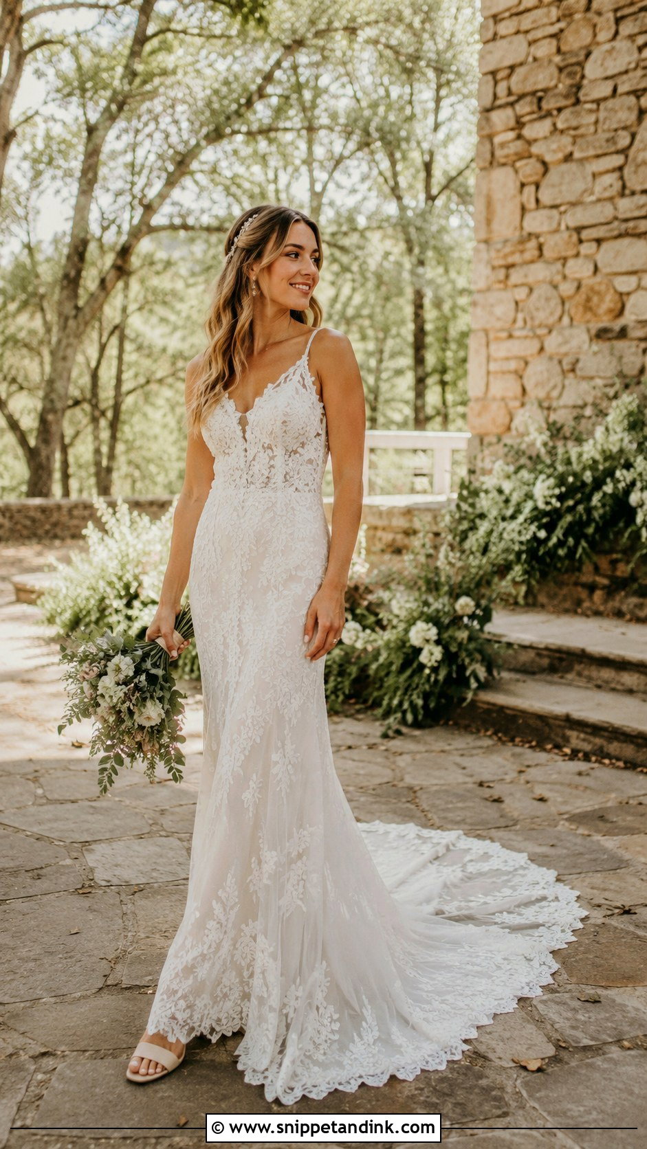 Boho Mermaid Wedding Dress - Snippet and Ink - 20 Dreamy Wedding Dress Mermaid Ideas