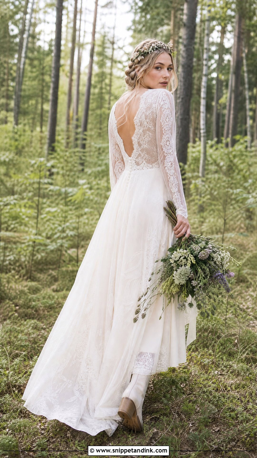 Boho Nordic Wedding Dress - Snippet and Ink - 25 Nordic Wedding Dress Ideas