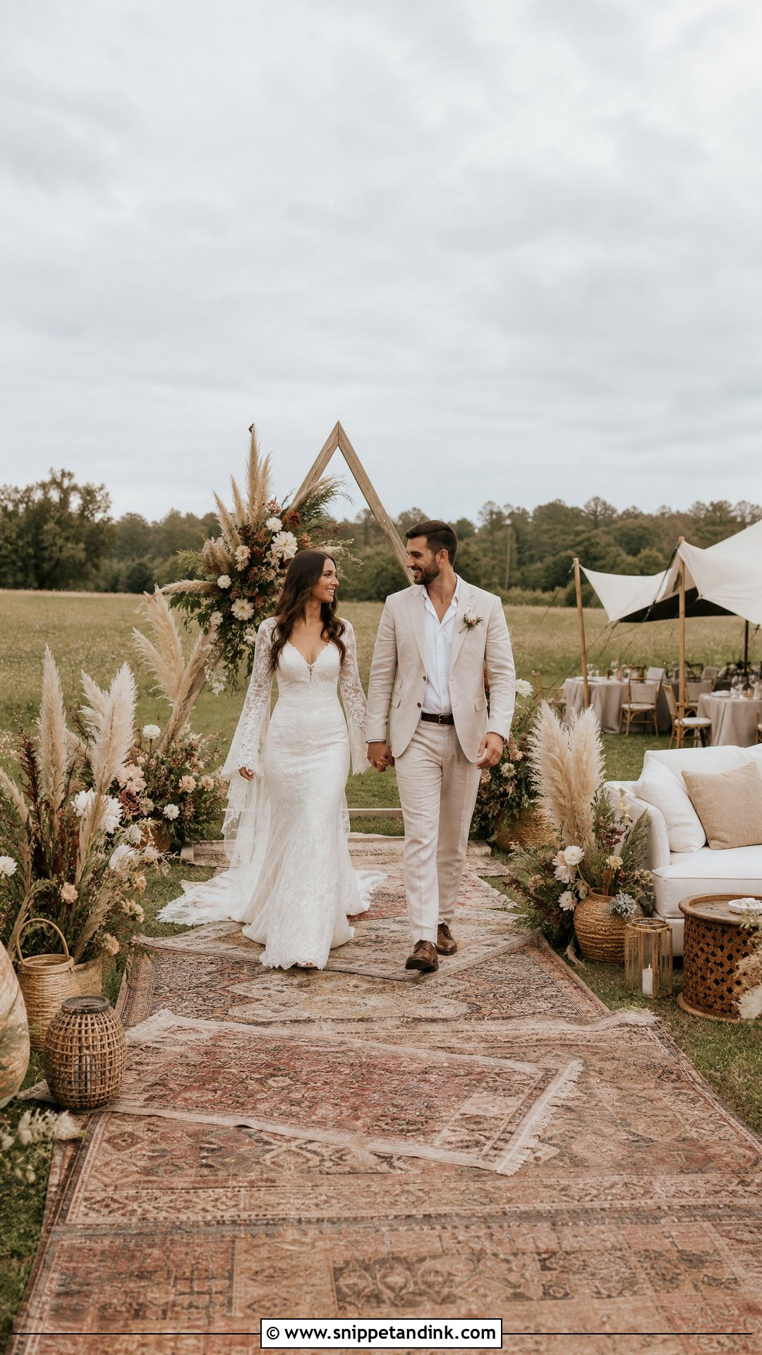 Boho Outdoor Wedding Aesthetic - Snippet and Ink - 20 Outdoor Wedding Aesthetic Ideas
