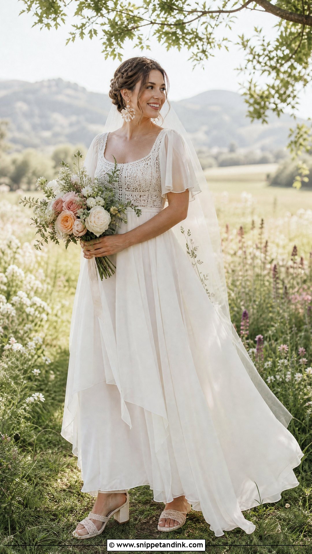 Boho Regency Wedding Dress - Snippet and Ink - 20 Regency Inspired Wedding Dress Ideas