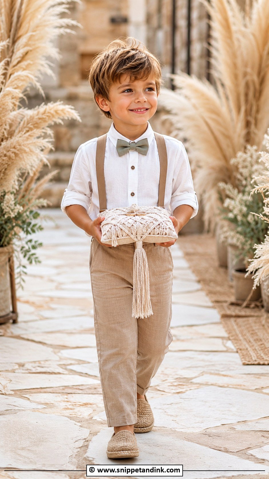 Boho Ring Bearer Outfit - Snippet and Ink - 30 Ring Bearer Ideas