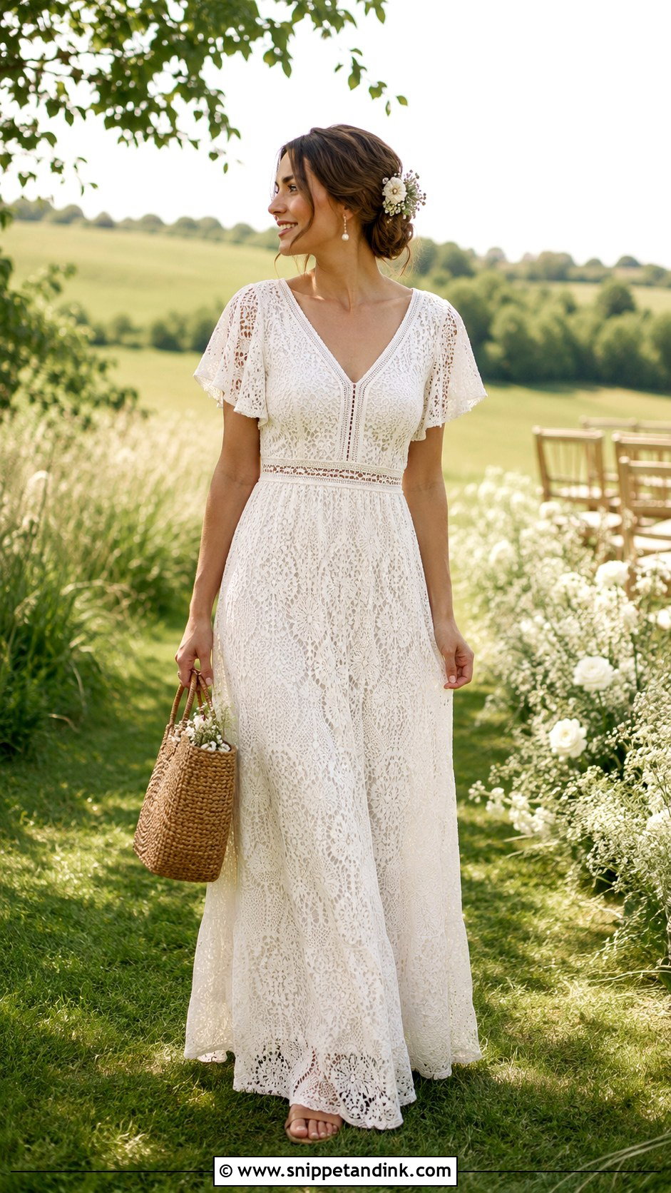 Boho Second Wedding Dress - Snippet and Ink - 20 2nd Wedding Dresses