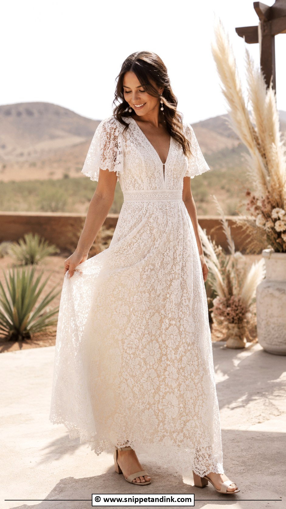 Boho Second Wedding Dress - Snippet and Ink - 30 Second Wedding Dress Ideas