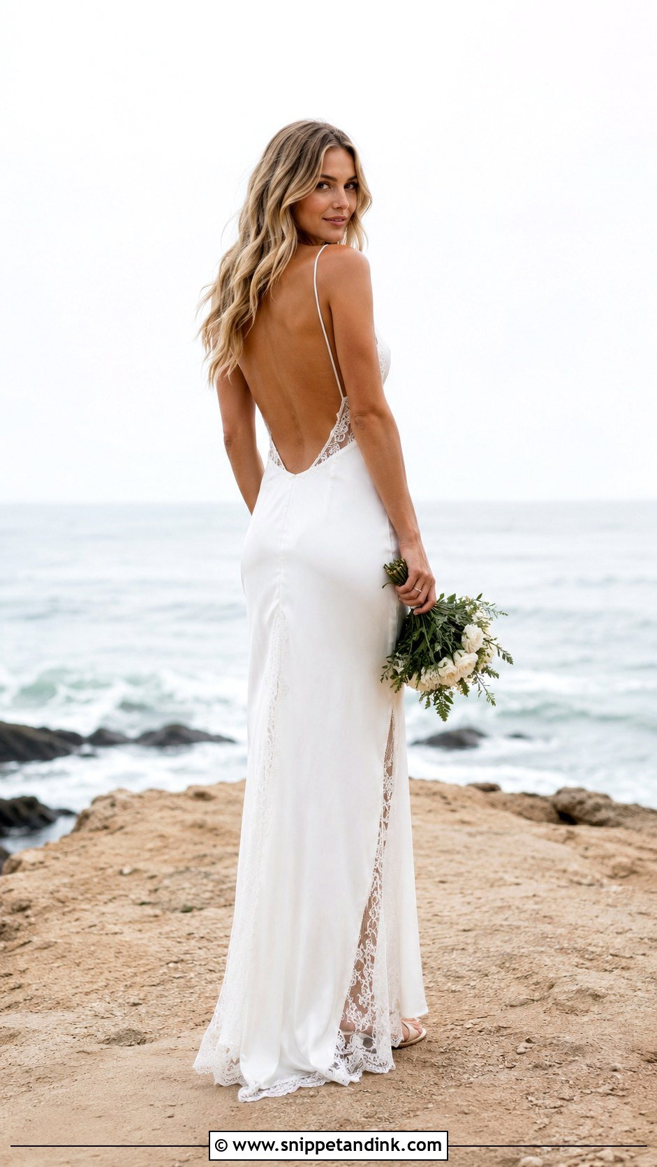 Boho Slip Wedding Dress - Snippet and Ink - 25 Boho Romantic Wedding Dress Ideas