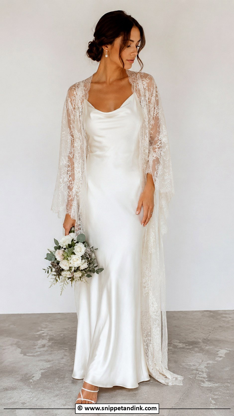 Boho Slip Wedding Dress - Snippet and Ink - 25 Boho Chic Wedding Dress Ideas