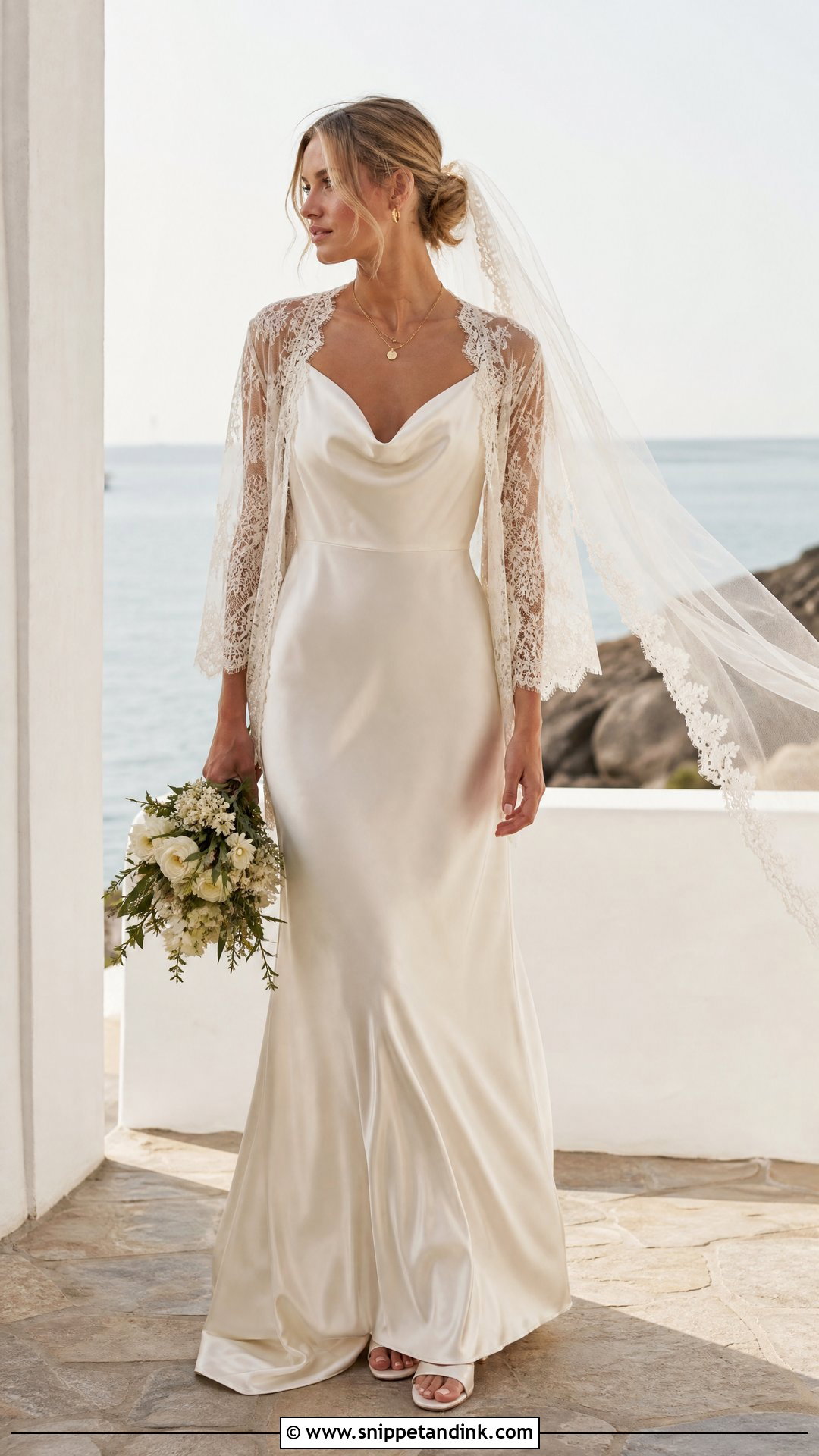Boho Vintage Slip Wedding Dress - Snippet and Ink - 20 Unique Boho Vintage Wedding Dresses