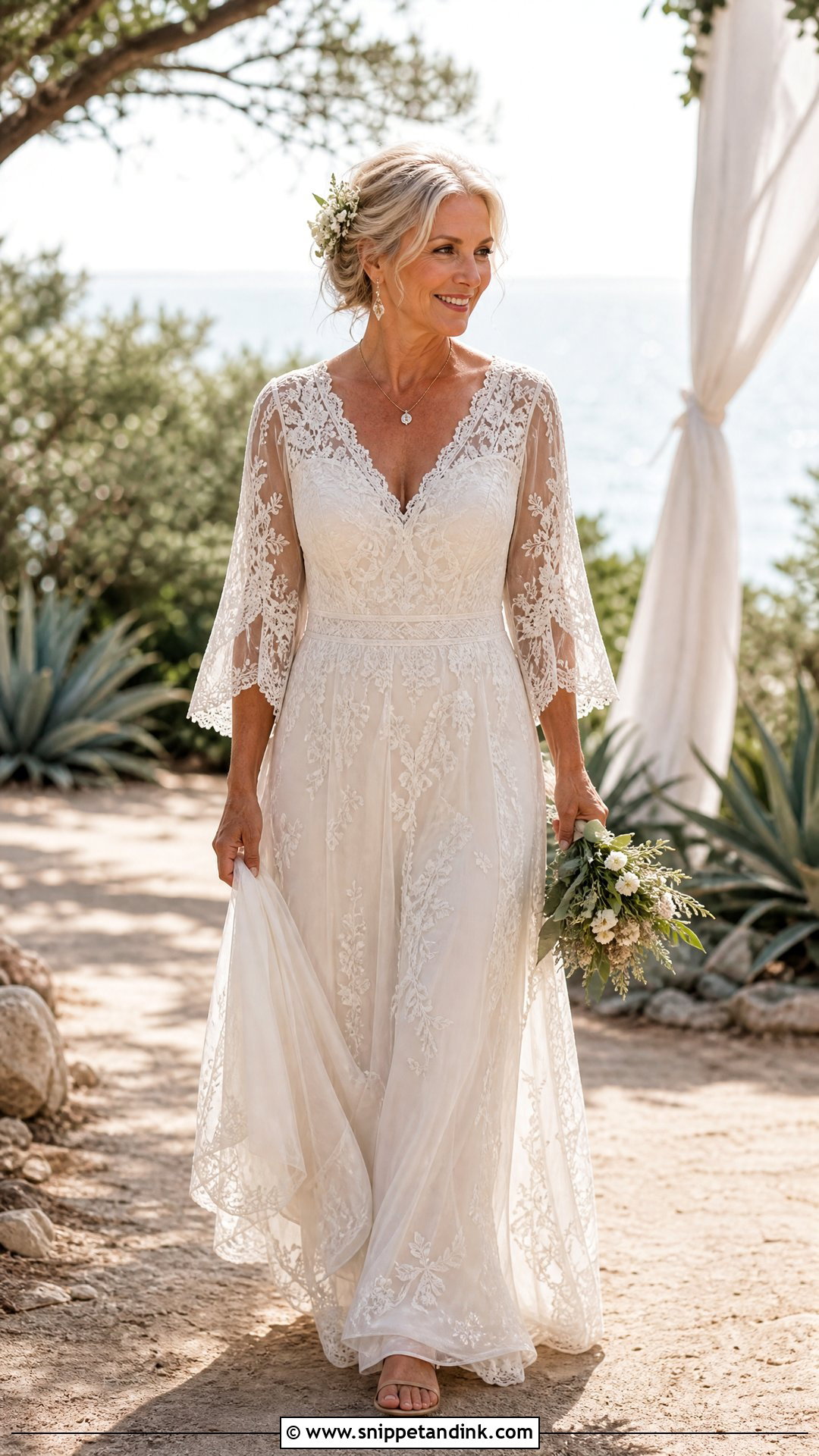 Boho Wedding Dress - Snippet and Ink - 25 Over 50 Bride Wedding Dresses