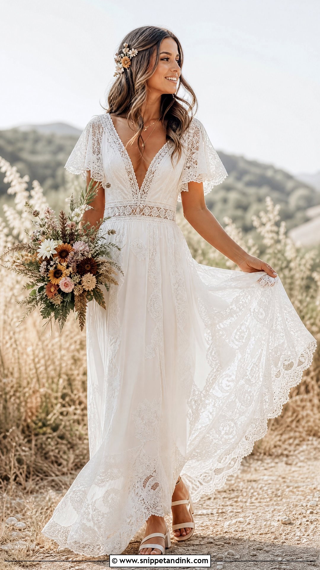 Boho Wedding Dress - Snippet and Ink - 25 Wedding Dresses for Women
