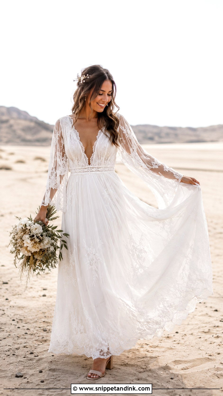 Boho Wedding Dress - Snippet and Ink - 25 Wedding Dresses Styles