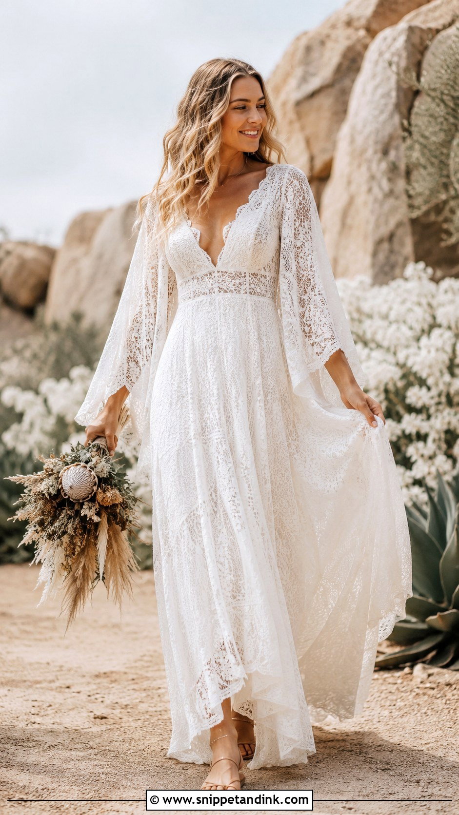 Boho Wedding Dress - Snippet and Ink - 25 Women Wedding Dress Ideas